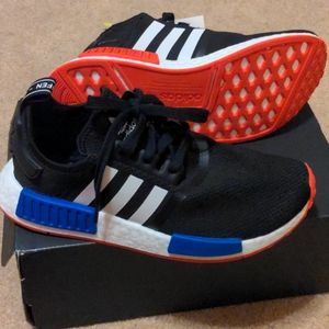 Adidas NMD R1 Originals Black White Red